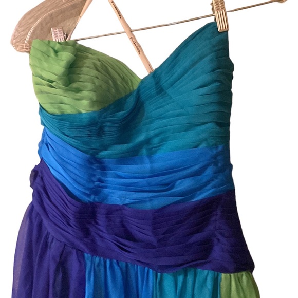 Light in the Box Thrashed Evening Dress Or UPCYCLE Project Lots of Fabric - Picture 2 of 9